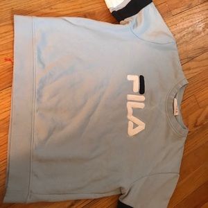 Baby Blue Fila Sweatshirt!!